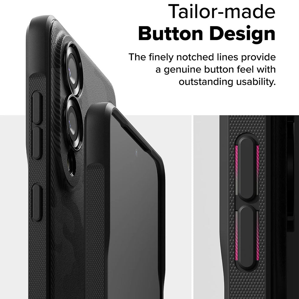 Ringke - Onyx Design - Galaxy S25 Edge - Camo Black