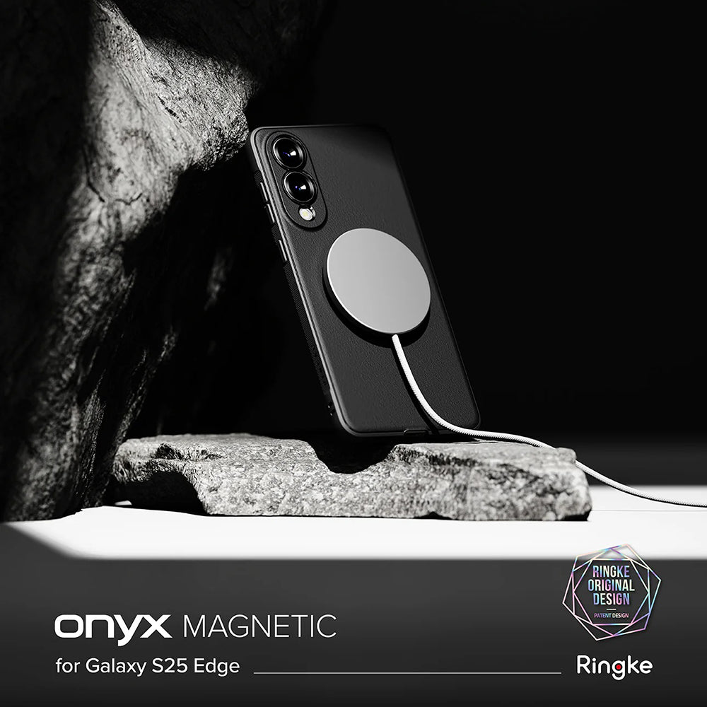 Ringke - Onyx MagSafe - Galaxy S25 Edge - Black