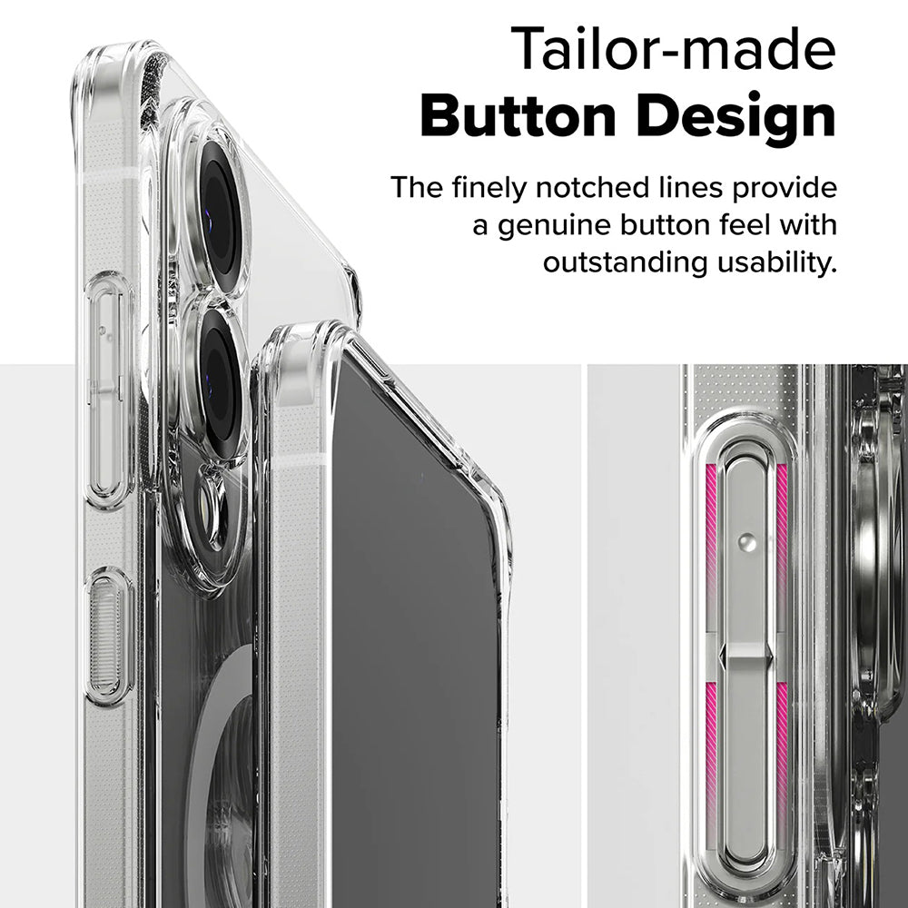 Ringke - Fusion MagSafe - Galaxy S25 Edge - Clear