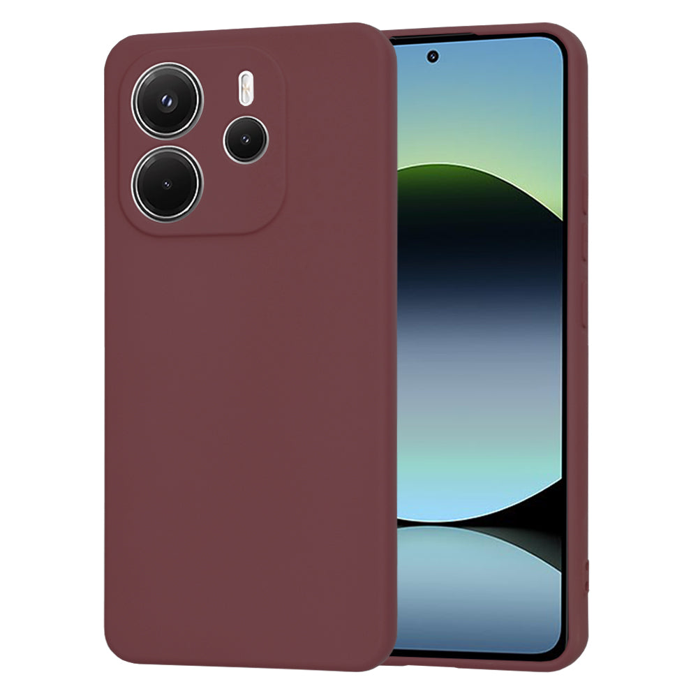 Techsuit - SoftFlex - Xiaomi Redmi Note 14 4G (Standard) - Plum Red