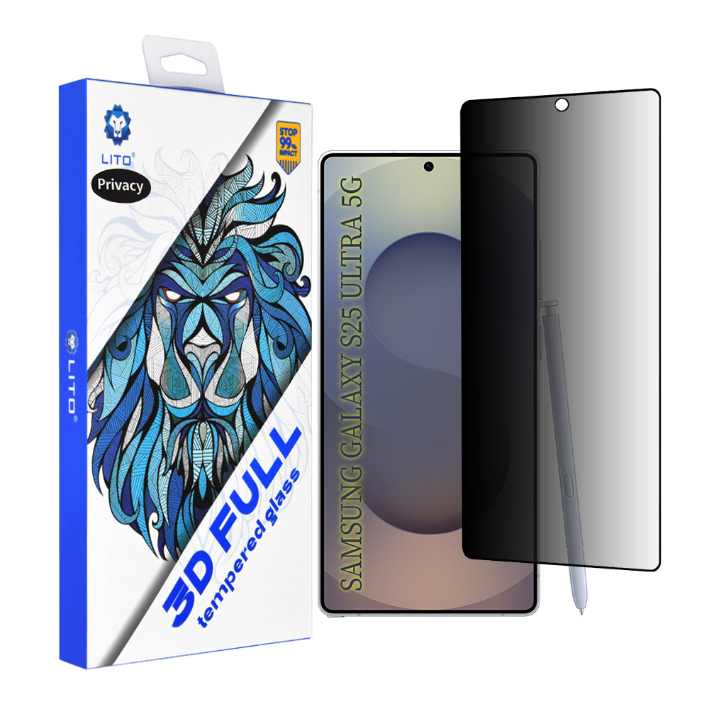Lito - 3D Full Cover - Samsung Galaxy S25 Ultra - Privacy