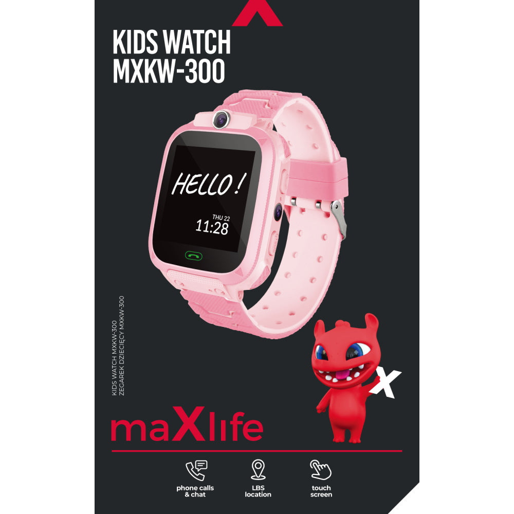 Παιδικό Smartwatch Maxlife MXKW-300 Ροζ