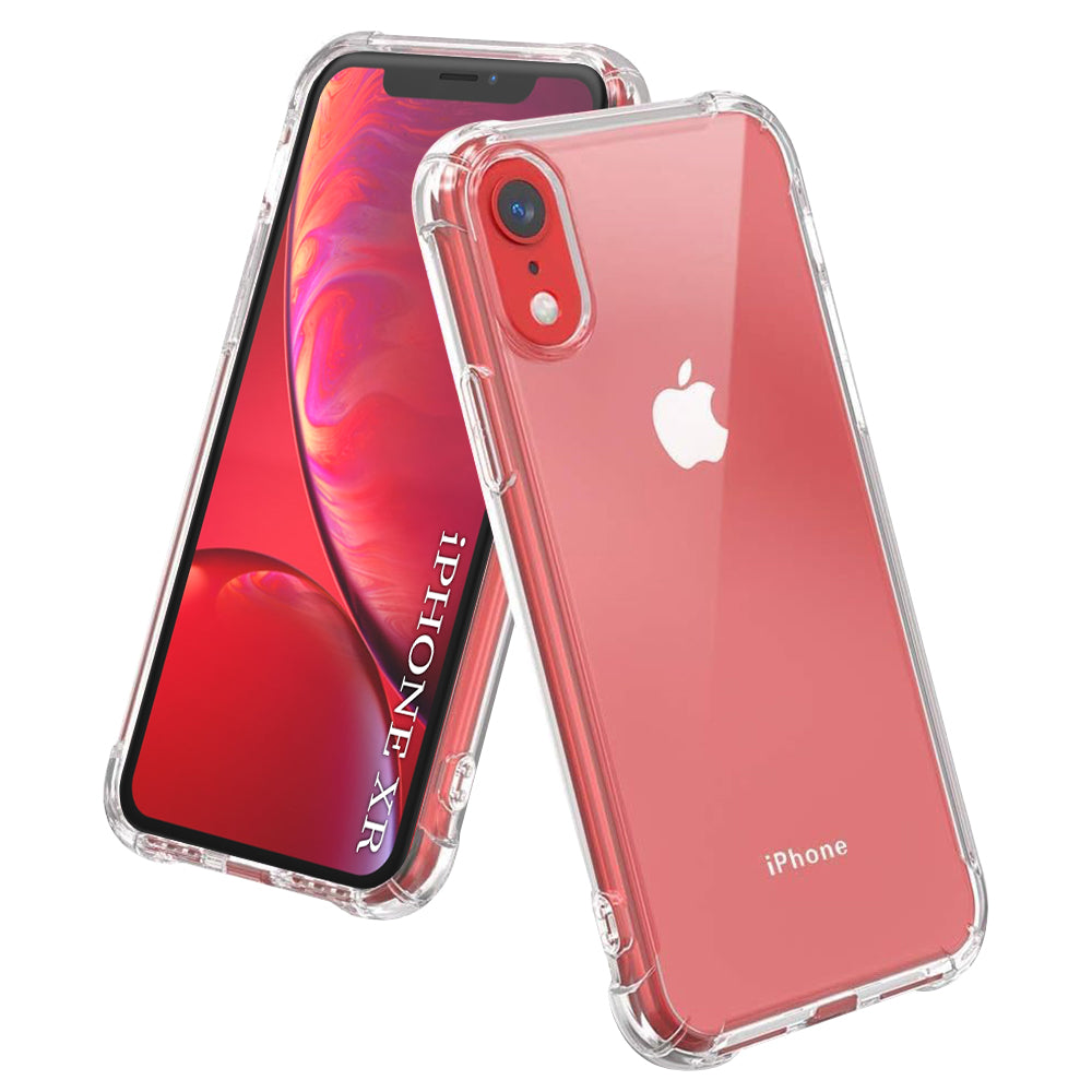 Techsuit - Shockproof Clear Silicone - iPhone XR - Clear