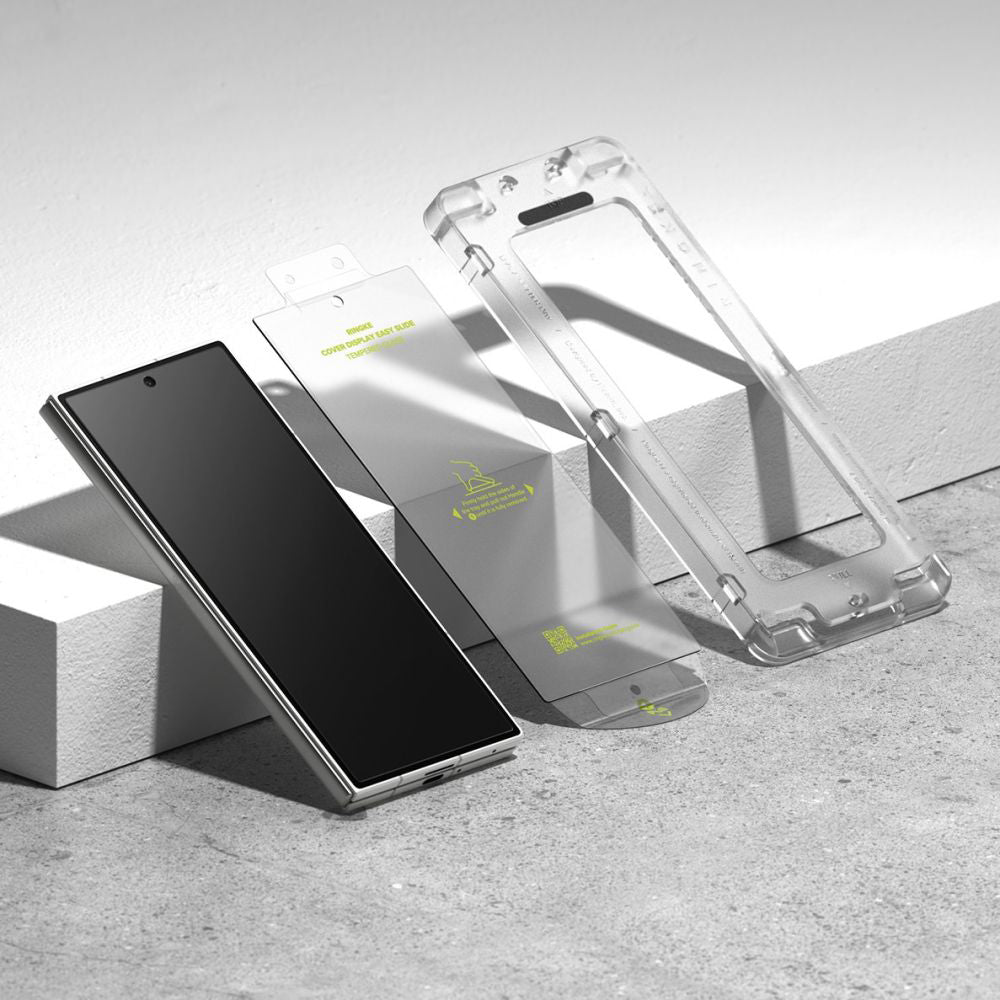 Ringke - Cover Display Easy Slide Tempered Glass (2 pack) - Galaxy Z Fold7 - Clear