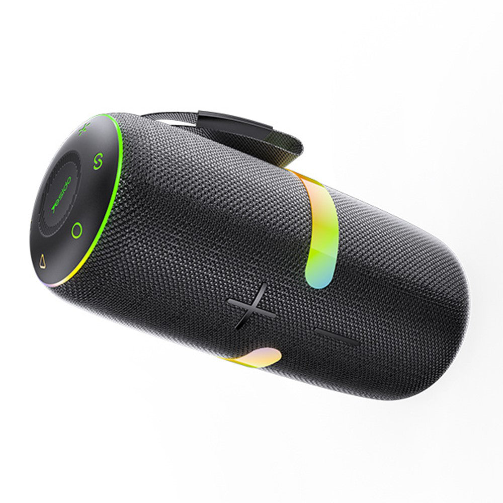 Yesido - Wireless Speaker (YSW22) - Bluetooth 5.3, TWS, RGB Lights, IPX6, Radio FM, TF, AUX, Type-C, 4500mAh, 30W - Black