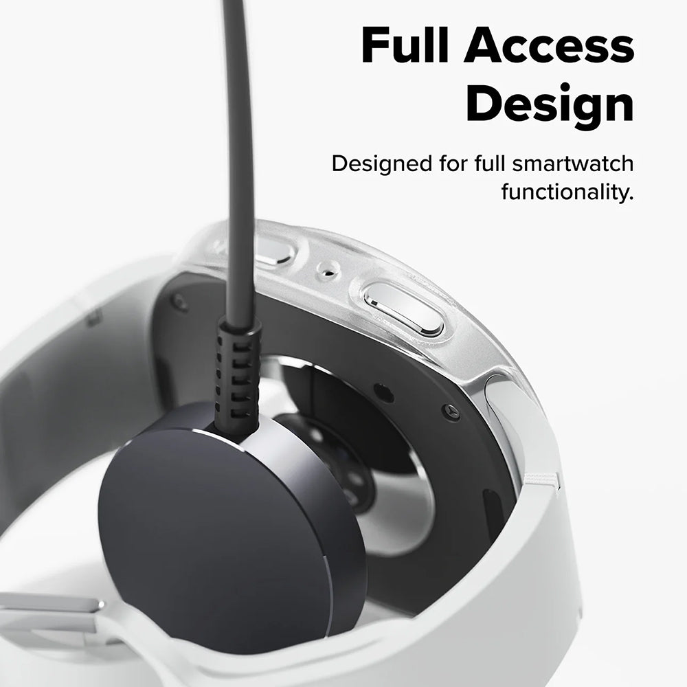 Ringke - (2 pack) Slim Case - Galaxy Watch8 44mm - Clear / Alpine Clear