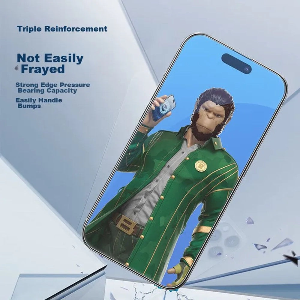 Blueo - Anti-Glare Matte Glass - iPhone 14 Pro Max - Black