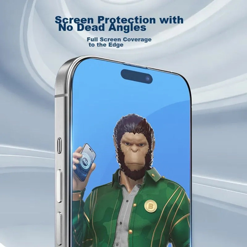 Blueo - Anti-Glare Matte Glass - iPhone 14 Pro Max - Black