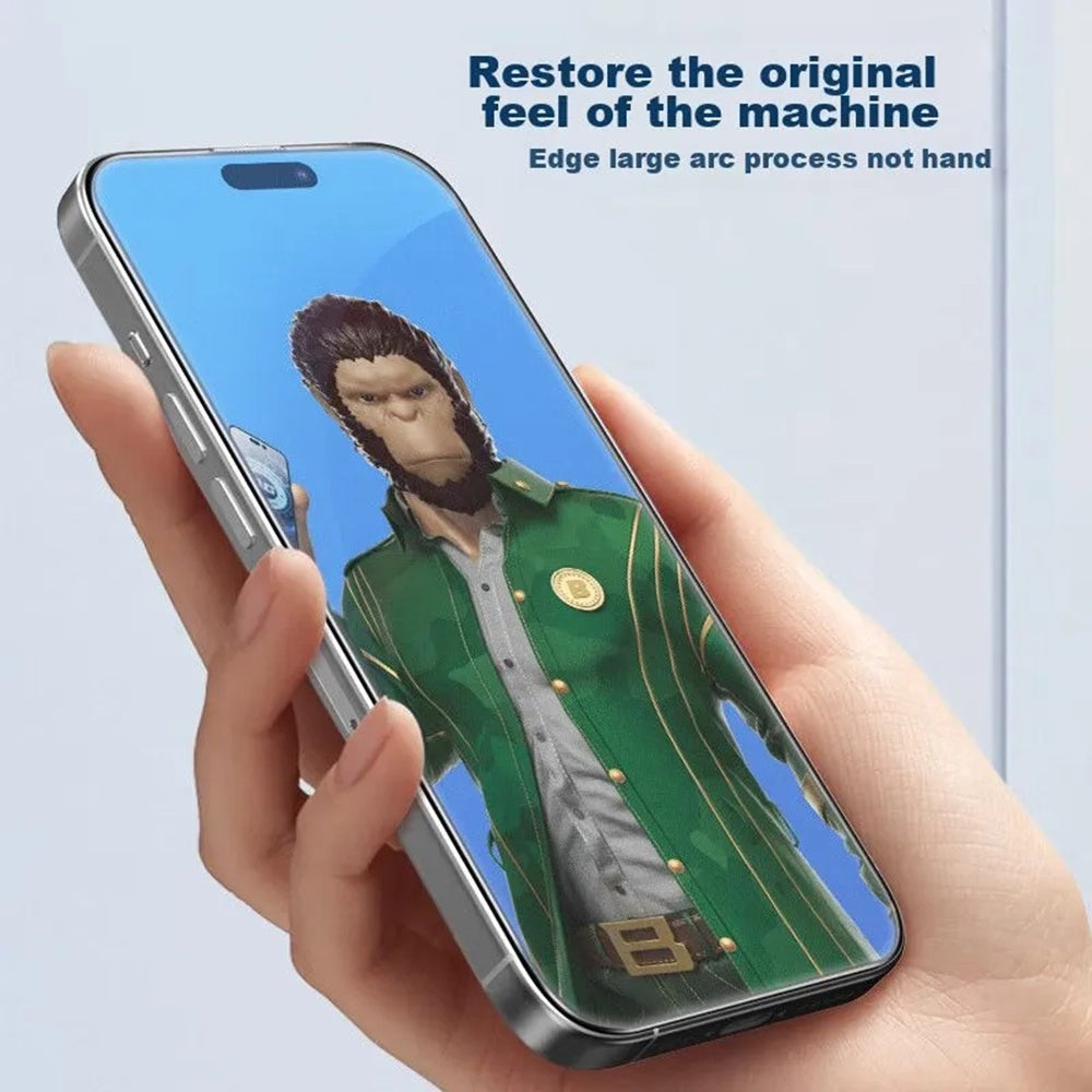 Blueo - Anti-Glare Matte Glass - iPhone 14 Pro Max - Black