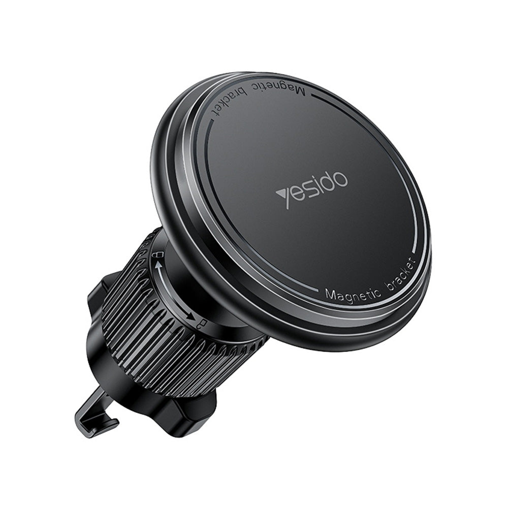 Yesido - Car Holder (C252) - Magnetic, for Air Vent, 360Â°, Barb Lock, Widely Compatible - Black