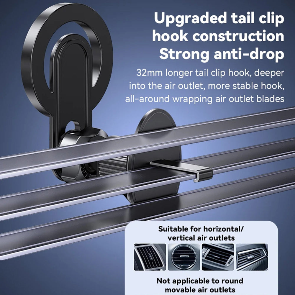 Yesido - Car Holder MagPro (C209) - Magnetic, for Air Vent, Strong Anti-drop, Universal - Black