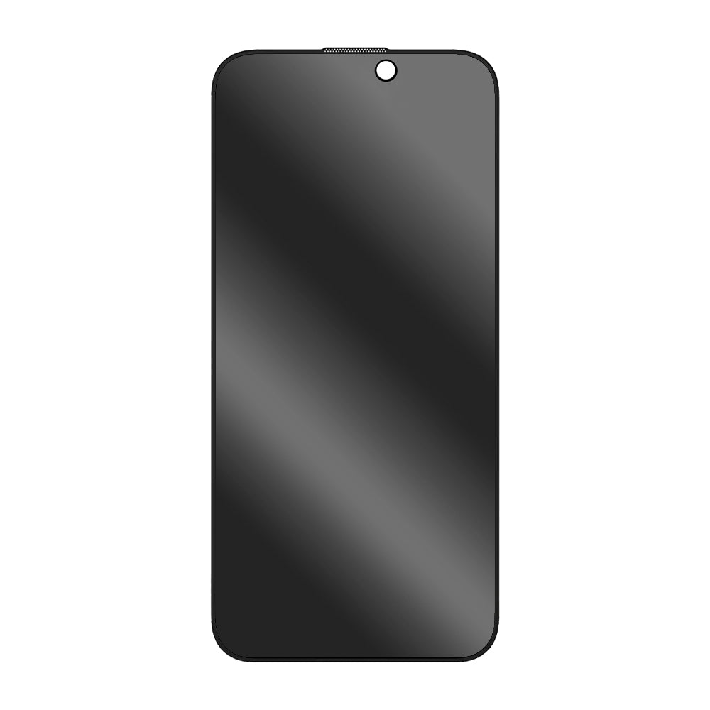 Blueo - Anti-Peep Privacy Glass with Applicator Pro - iPhone 14 Pro Max - Black