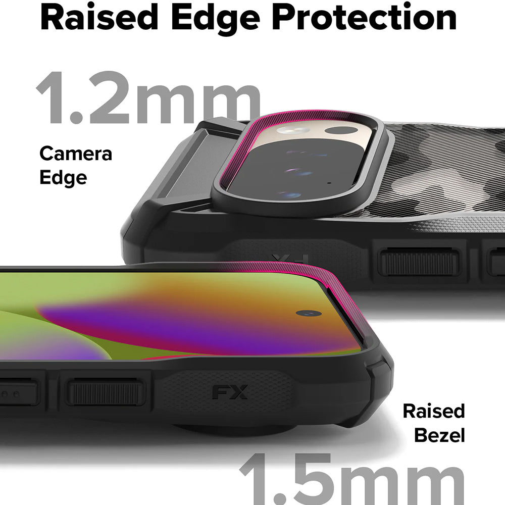 Ringke - Fusion X Design - Google Pixel 10 / 10 Pro - Camo Black