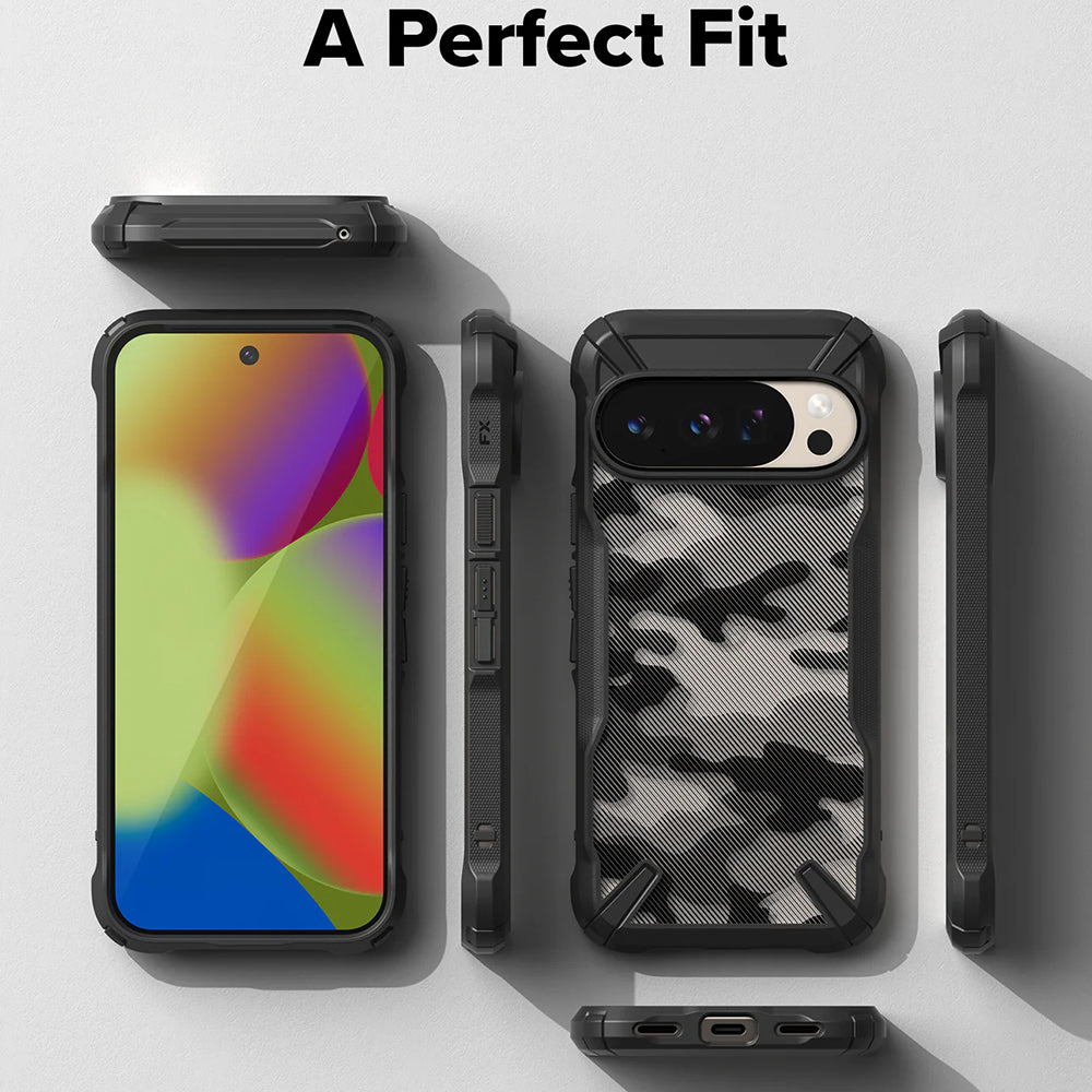 Ringke - Fusion X Design - Google Pixel 10 / 10 Pro - Camo Black