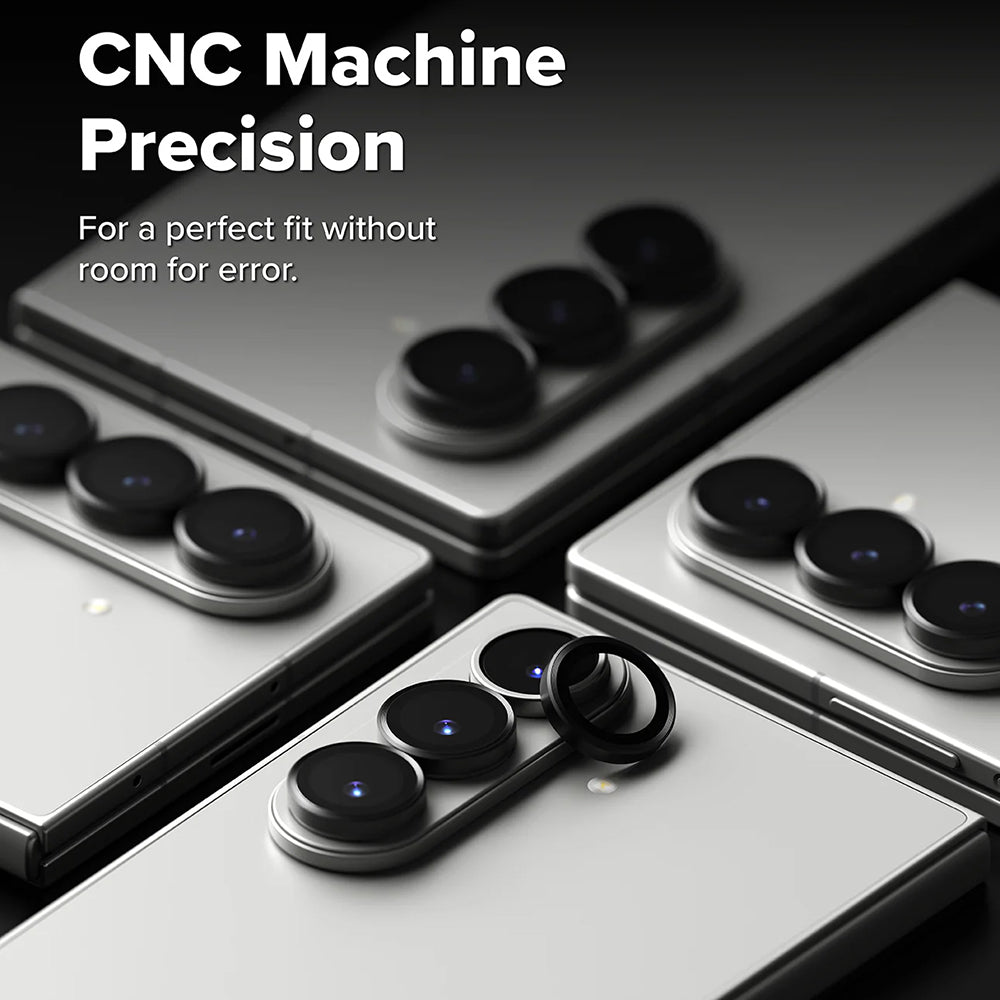 Ringke - Camera Lens Frame Glass (2 pack) - Galaxy Z Fold7 - Black