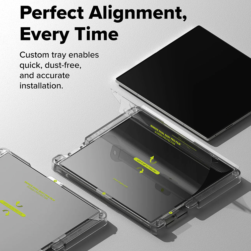 Ringke - Dual Easy Pro Film (2 pack) - Galaxy Z Fold7 - Clear