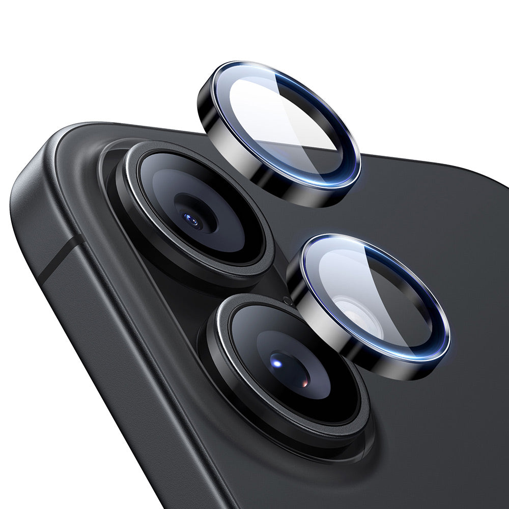 ESR - Armorite Camera Lens Protectors - iPhone 16 / iPhone 16 Plus / iPhone 17 - Black