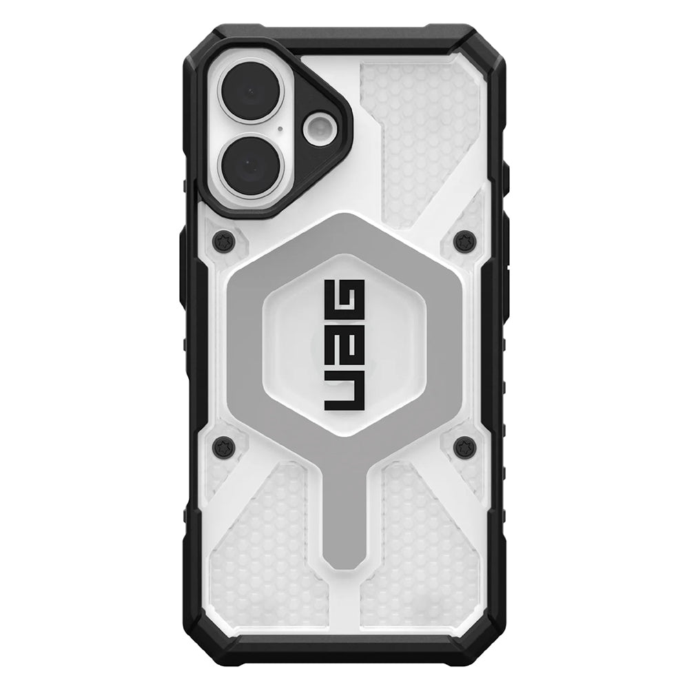 UAG - Pathfinder Clear MagSafe - iPhone 17 - Ice / Silver