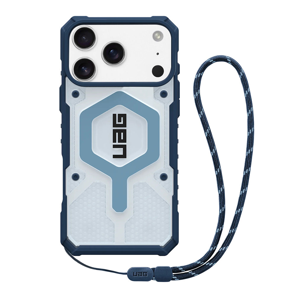 UAG - Pathfinder Clear MagSafe - iPhone 17 Pro Max - Blues Lanyard