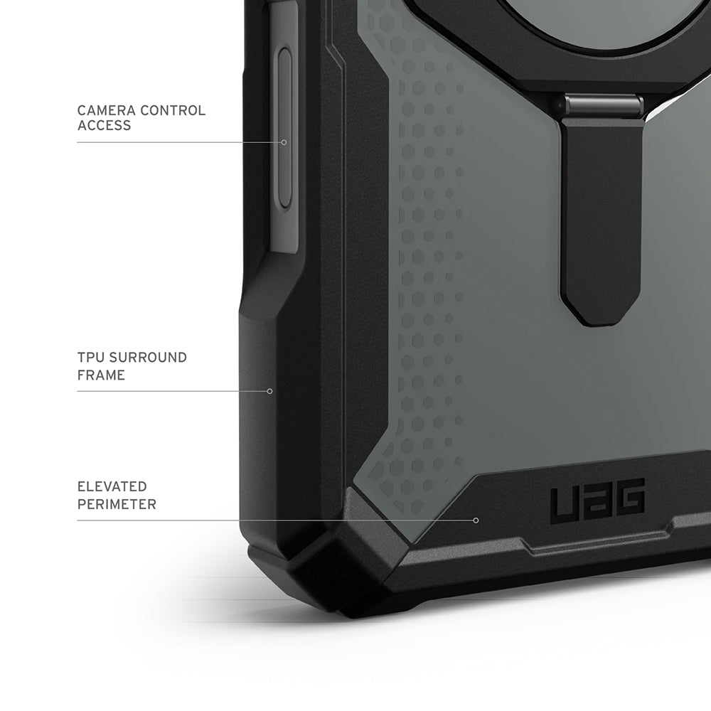 UAG - Plasma XTE MagSafe - iPhone 17 Pro - Black / Orange