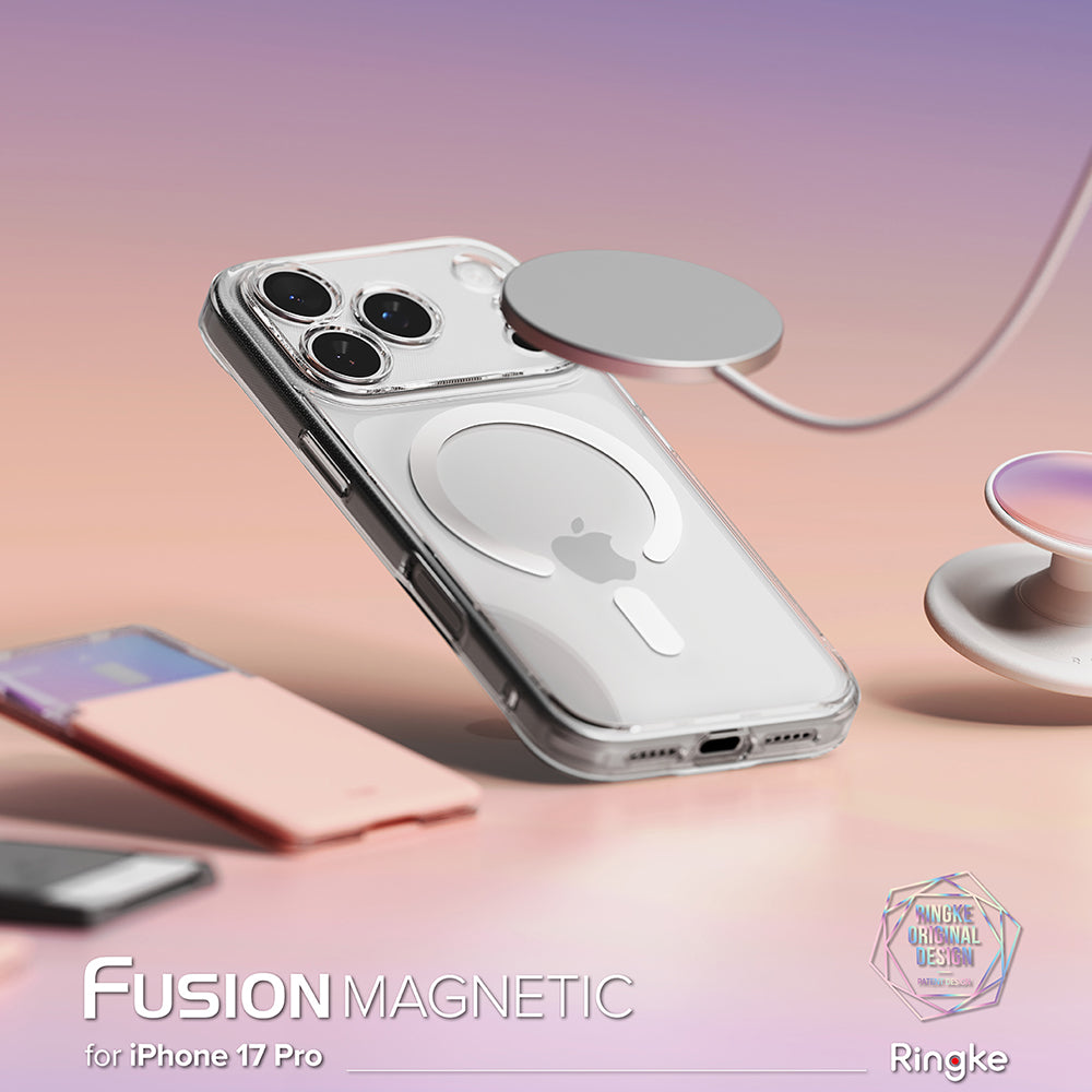 Ringke - Fusion MagSafe - iPhone 17 Pro Max - Clear