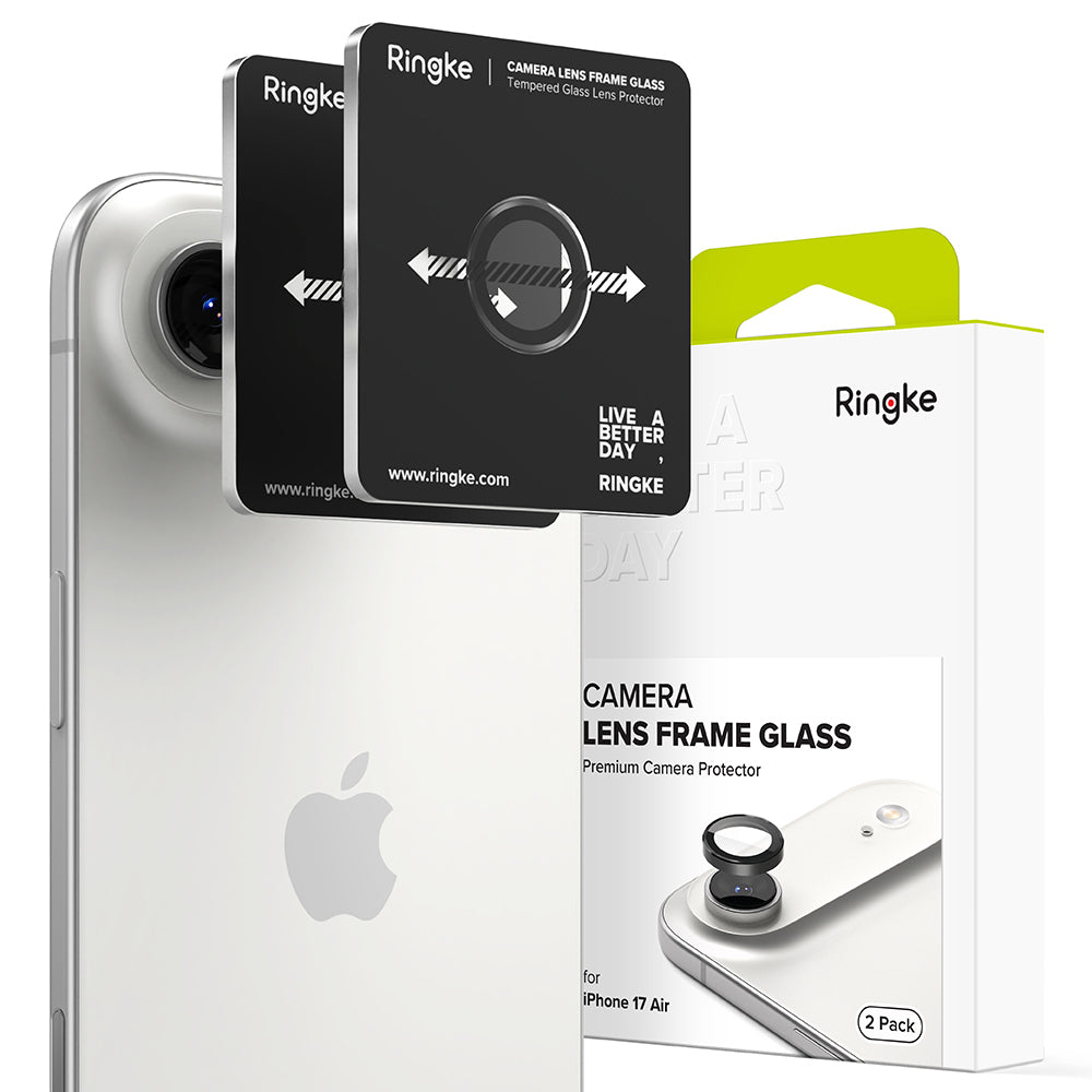 Ringke - Camera Lens Frame Glass - iPhone 17 Air - Black