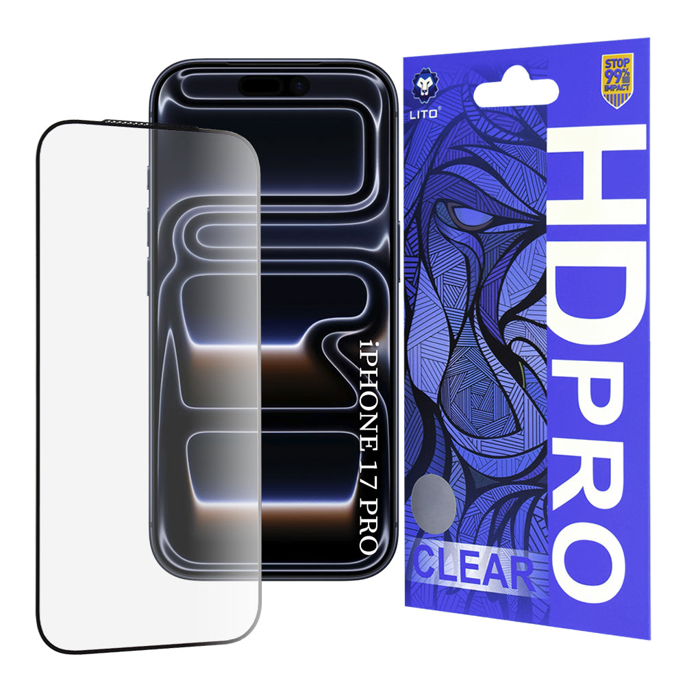 Lito - HD Pro Clear - iPhone 17 Pro - Black