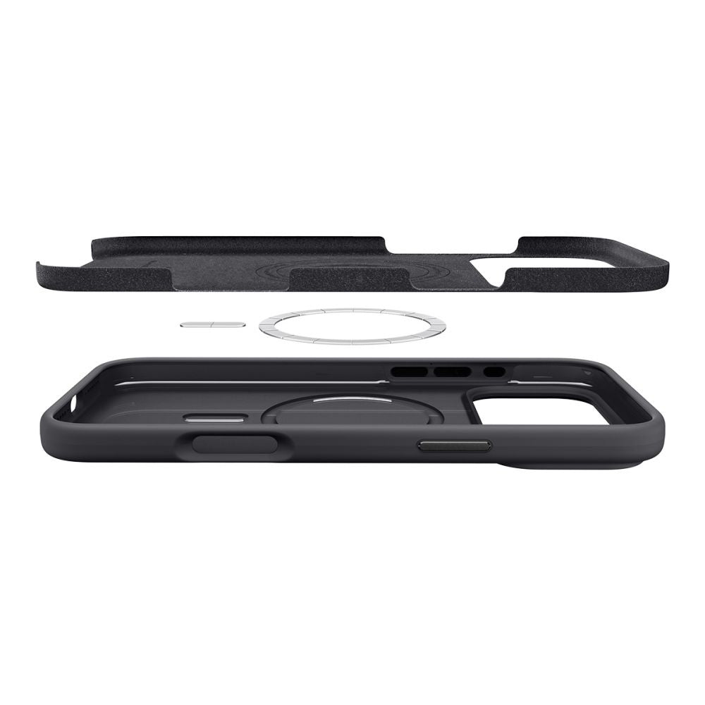 Θήκη Spigen Σιλικόνης Fit MagSafe - iPhone 17 Pro - Μαύρο
