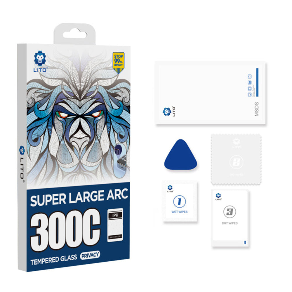 Lito - D+ Max Privacy 300C - iPhone 17 Pro - Black