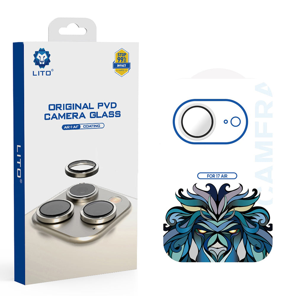 Lito - Titanium AR Camera Glass - iPhone 17 Air - Silver