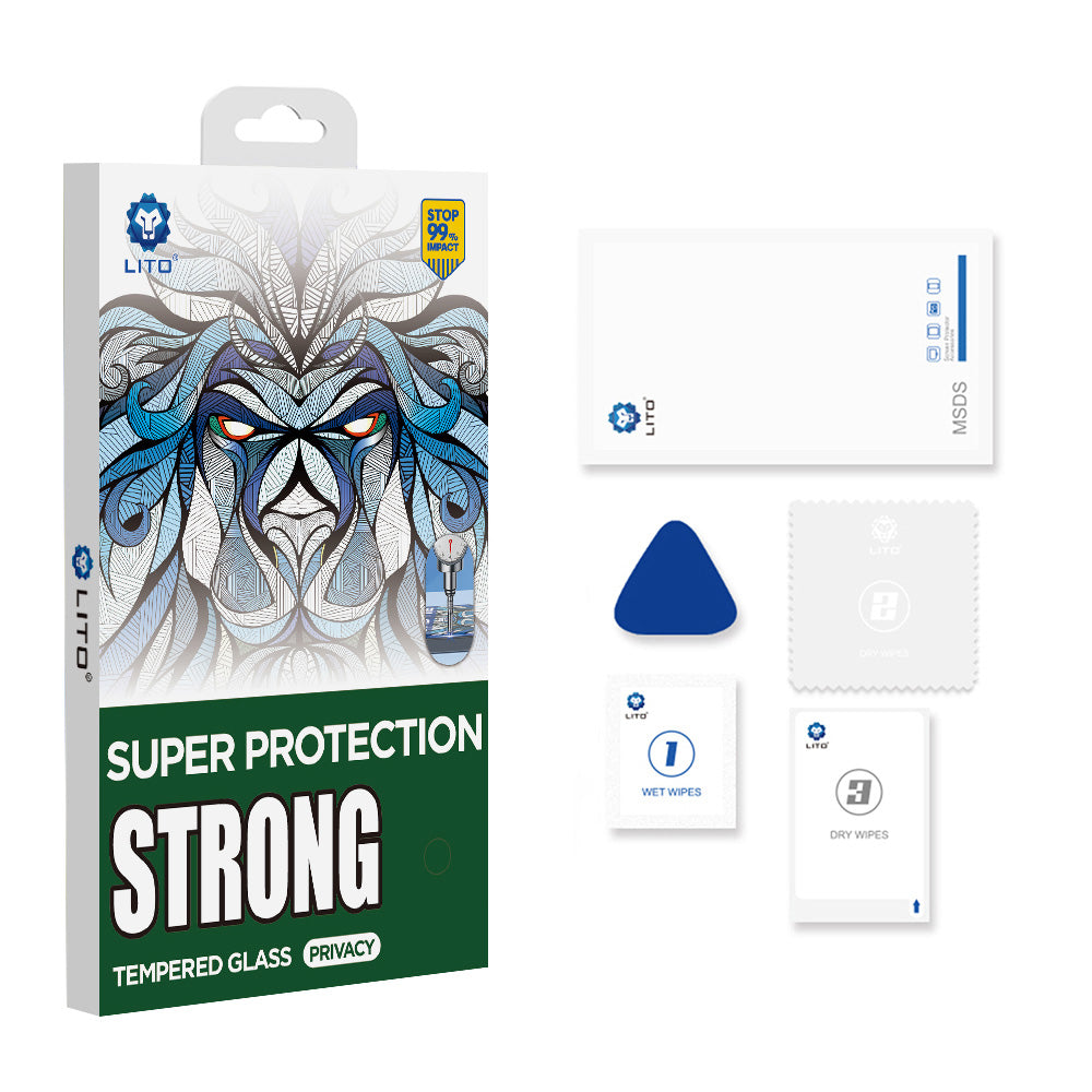 Lito - D+ Max Strong Privacy - iPhone 17 Air - Black