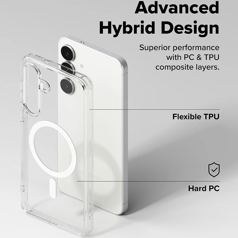 Ringke - Fusion MagSafe - Galaxy S25 FE - Clear