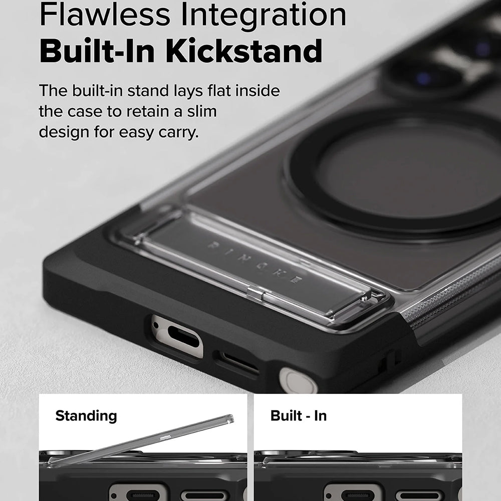Ringke - UX Magnetic - Galaxy S25 Ultra - Smoke Black
