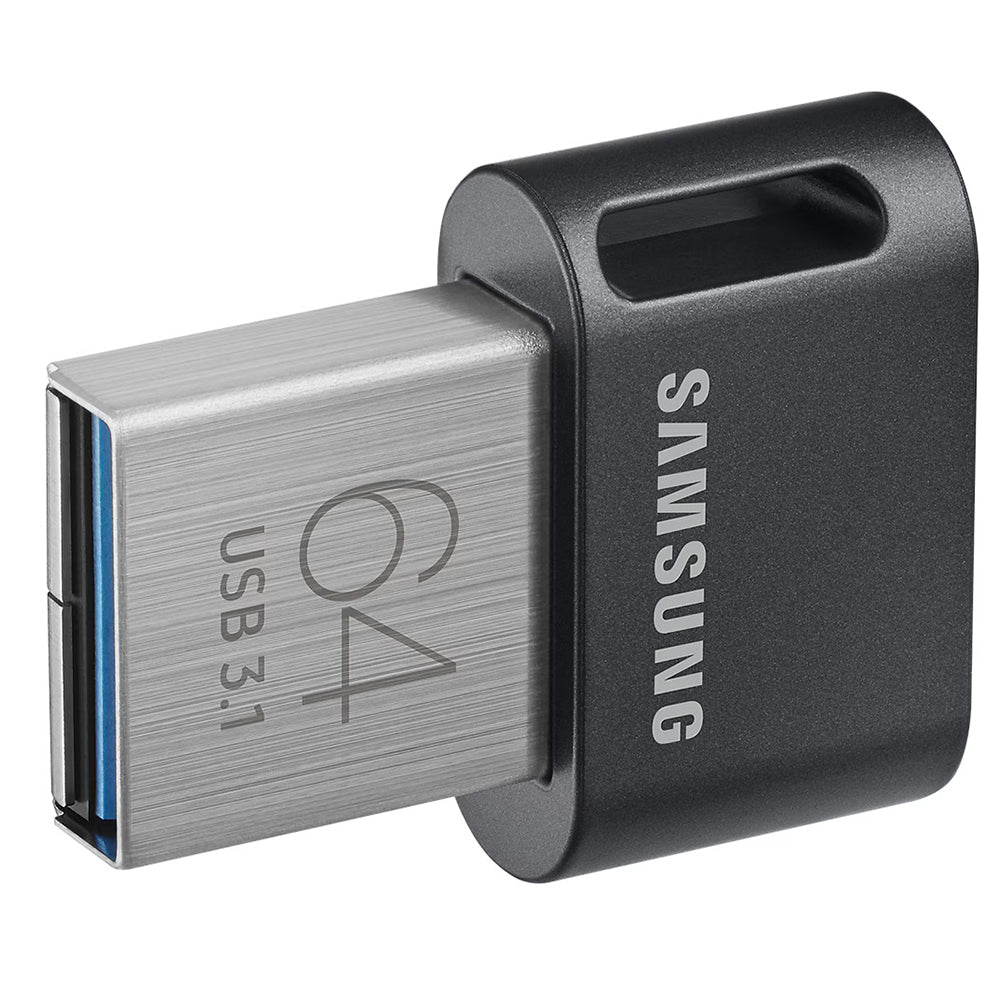 Samsung - Memory Stick FIT Plus (MUF-64AB/APC) - USB 3.1, 64GB, 300MB/s, Plug-in, PC, Notebook, 5-proof Protection - Black
