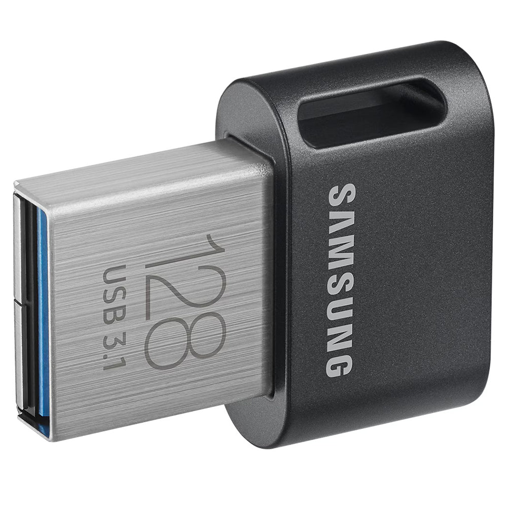 Samsung - Memory Stick FIT Plus (MUF-128AB/APC) - USB 3.1, 128GB, 400MB/s, Plug-in, PC, Notebook, 5-proof Protection - Black