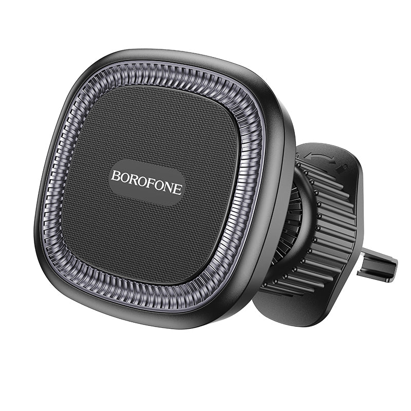 Borofone - Car Holder (BH96) - Magnetic, for Air Vent, 360Â° Adjust - Black Gray