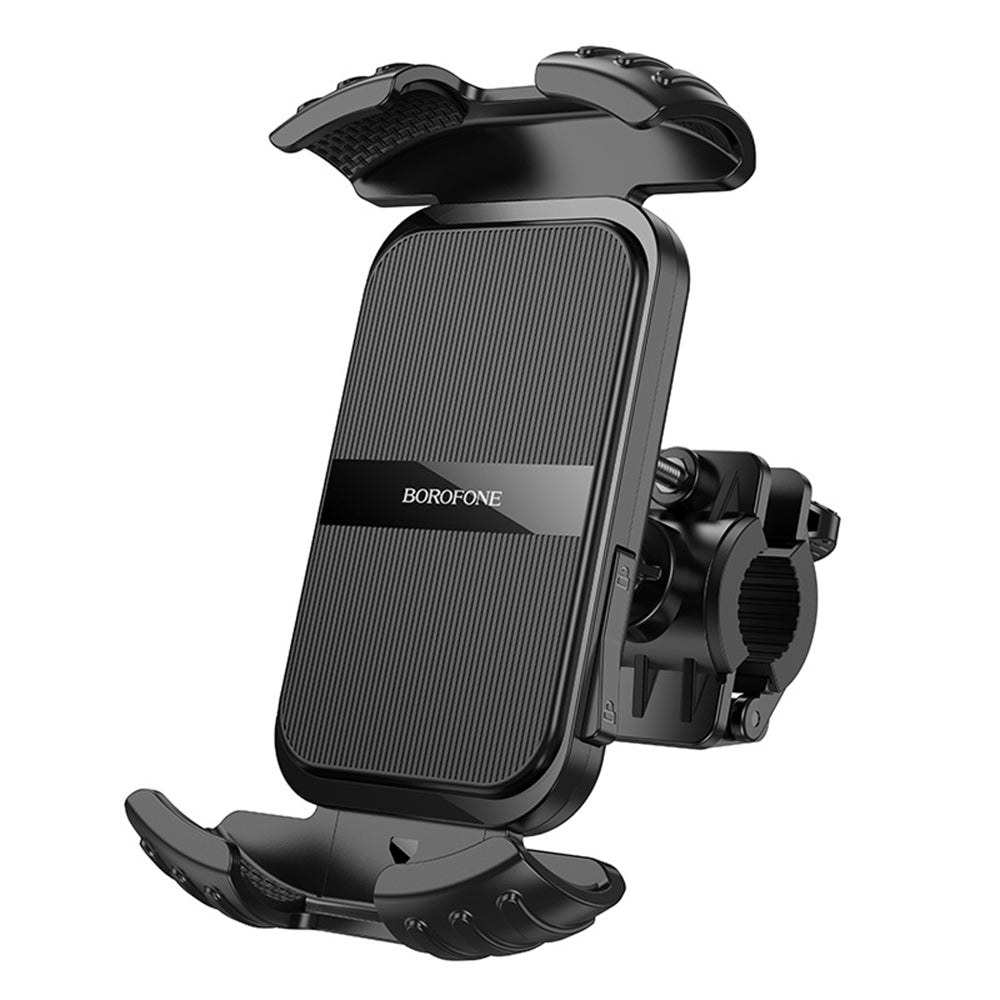 Borofone - Bike Holder Basalt Series (BH105) - for Bicycle/Motocycle, 360Â° Adjustment, 4.7-7 inch - Black