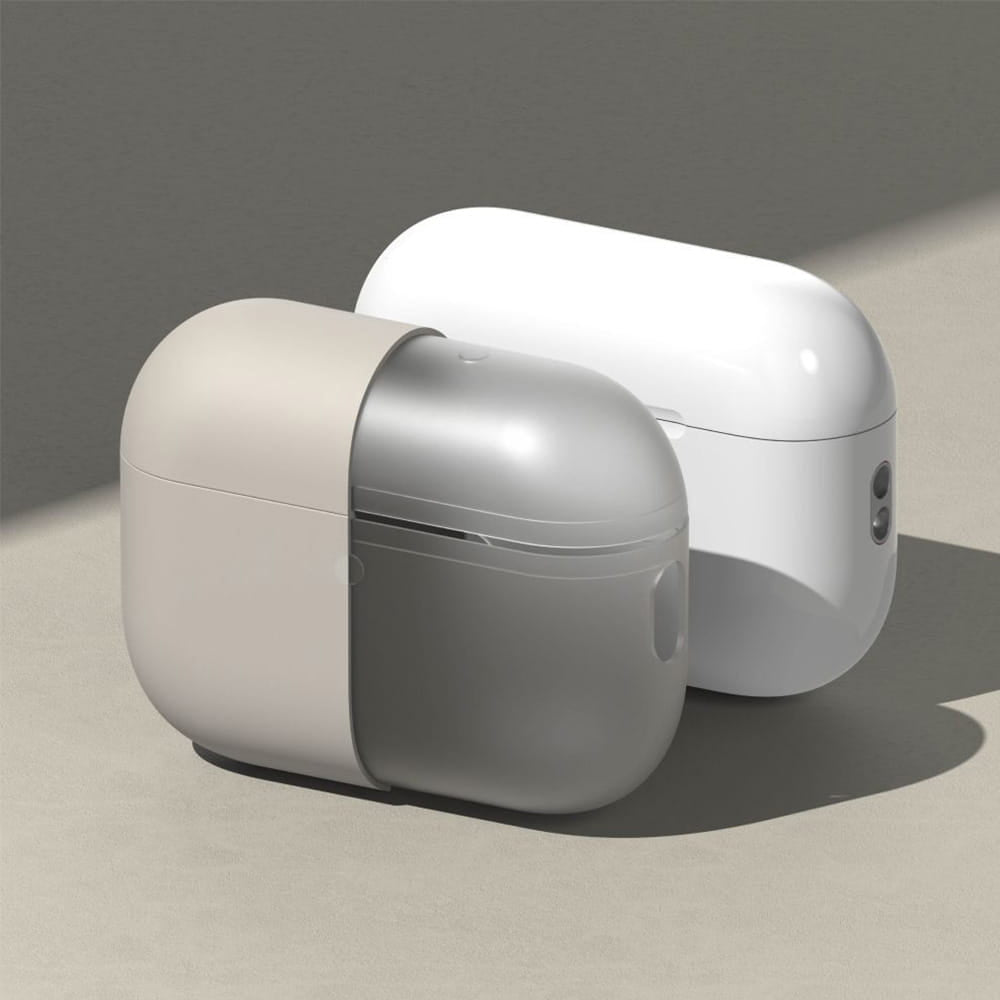 Ringke - Silicone - Apple AirPods Pro 3 - Stone