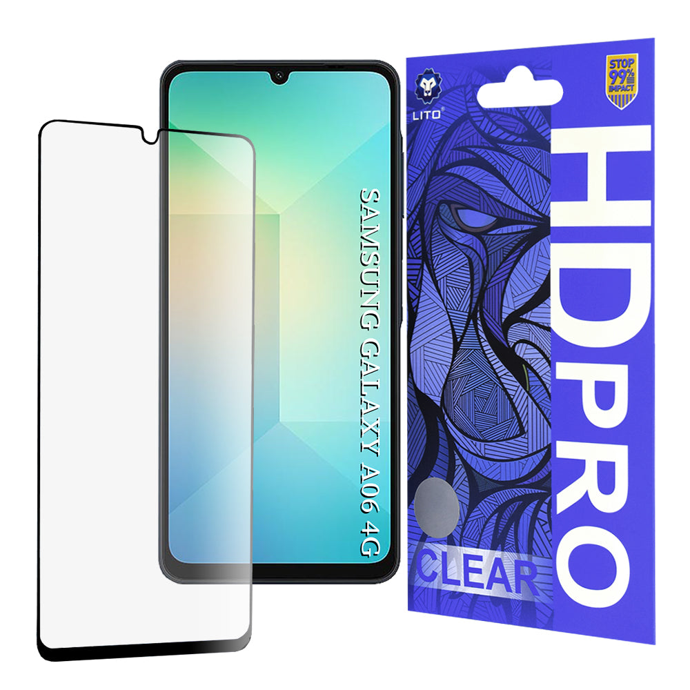 Lito - HD Pro Clear -  Samsung Galaxy A06 4G / A06 5G / A07 4G - Black