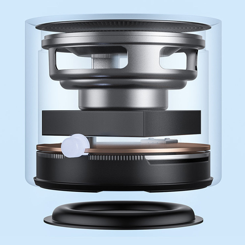 Yesido - Wireless Speaker (YSW30) - Bluetooth 5.0, Bass Diaphragm, Ultra Mini Size, IPX5 Waterproof, Type-C, 700mAh - Black