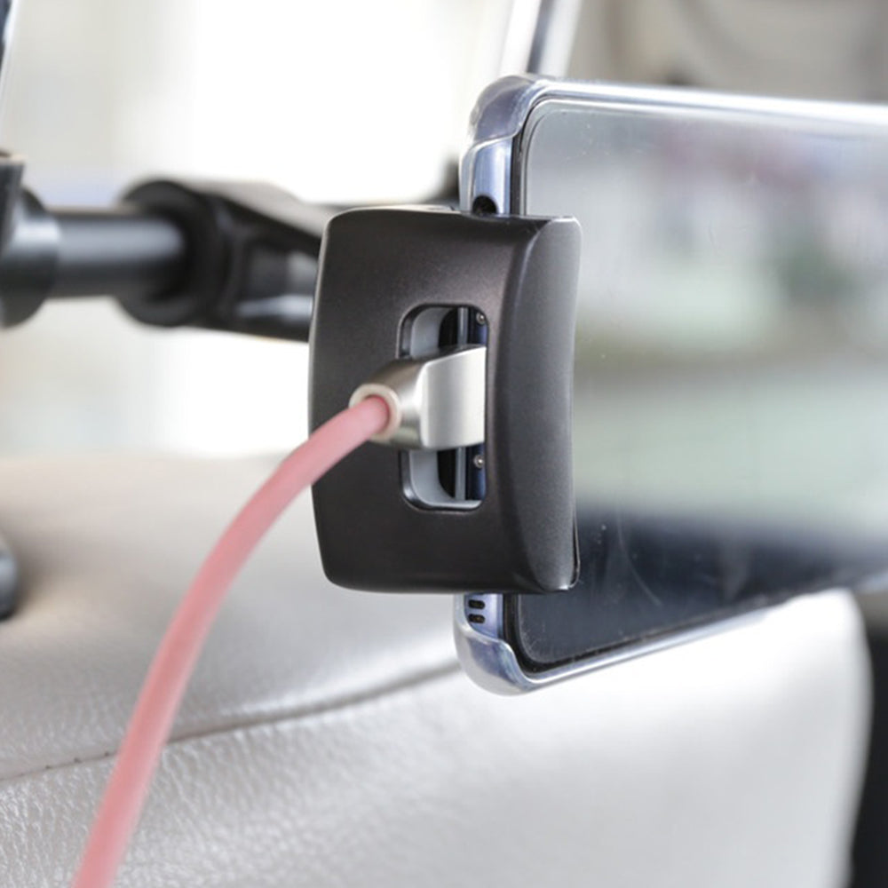 Yesido - Car Holder (C29) - for Rear Seat, Silicone Clip, 360, 4-10inch Devices - Black