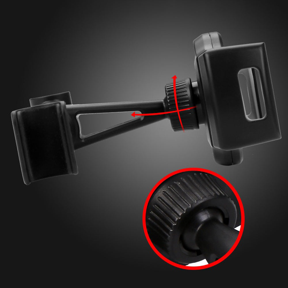 Yesido - Car Holder (C29) - for Rear Seat, Silicone Clip, 360, 4-10inch Devices - Black