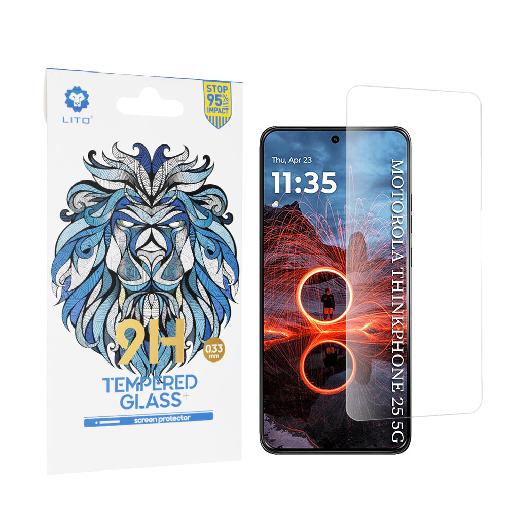 Lito - 2.5D Classic Glass - Motorola ThinkPhone 25 - Clear