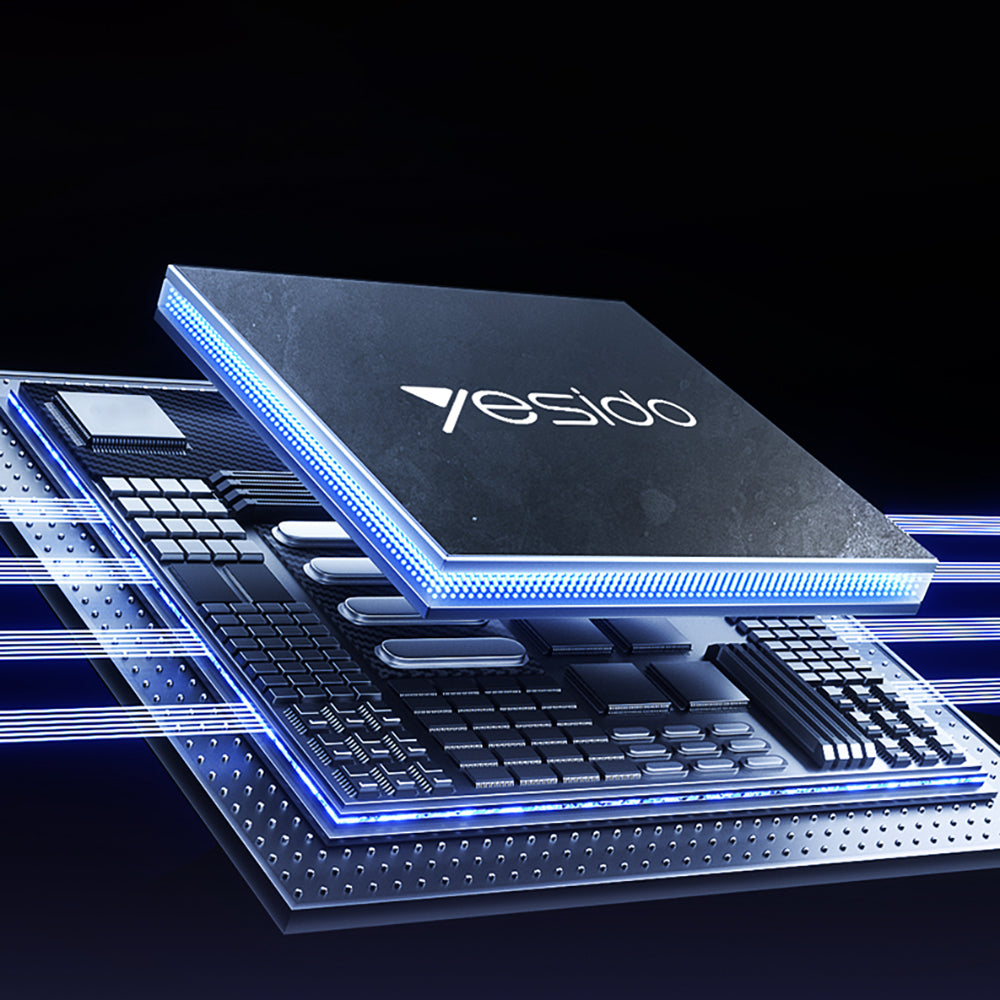 Yesido - Data Cable (CA183) - Type-C to Type-C, Fast Charging, 60W, 3A, 480Mbps, Aluminum Alloy, 2m - Black