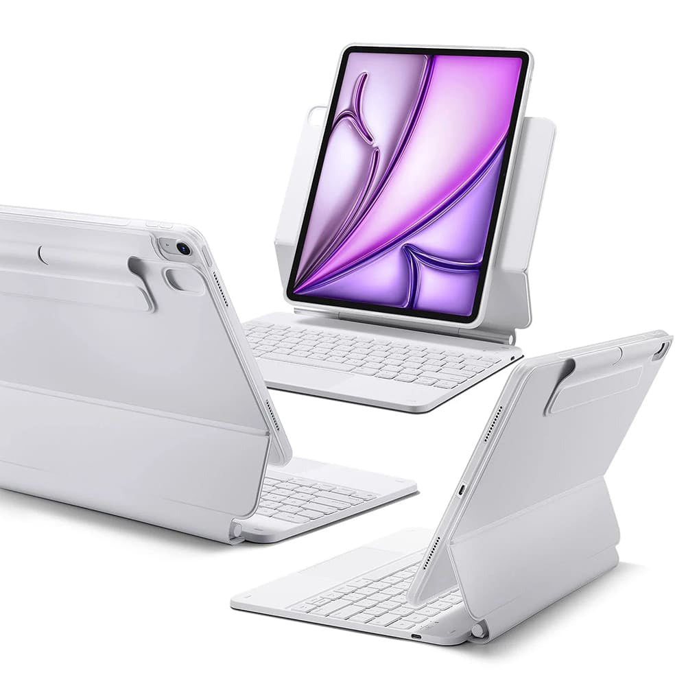 ESR - Rebound Magnetic Keyboard -  iPad 10 (2022) 10.9 / 11 (2025) - White