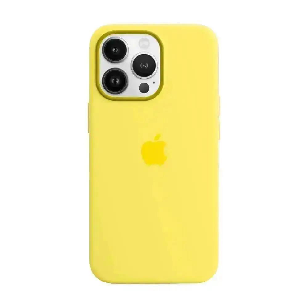 Θήκη Σιλικόνης Apple iPhone – Κίτρινο | Phonebazaar.gr