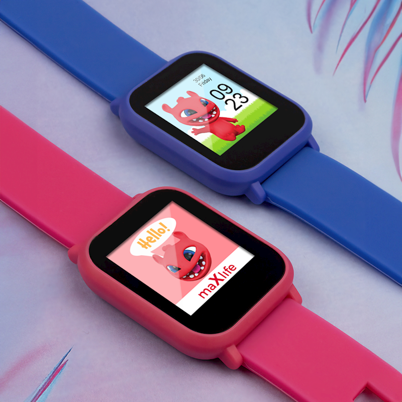 Παιδικό Smartwatch Maxlife MXSW-200 σε ροζ χρώμα
