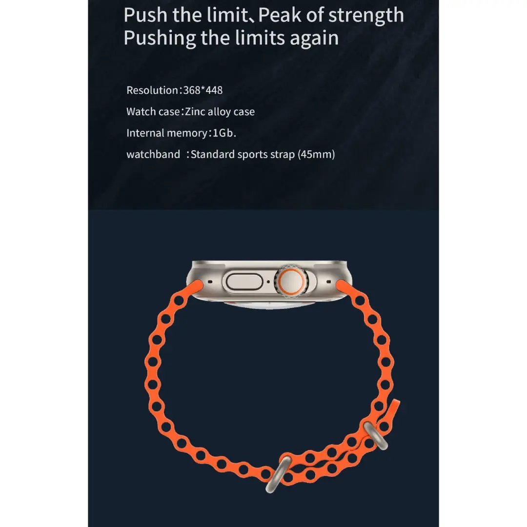 Hellowatch H16 Ultra+ Silver | Smartwatch (2025) phonebazaar.gr