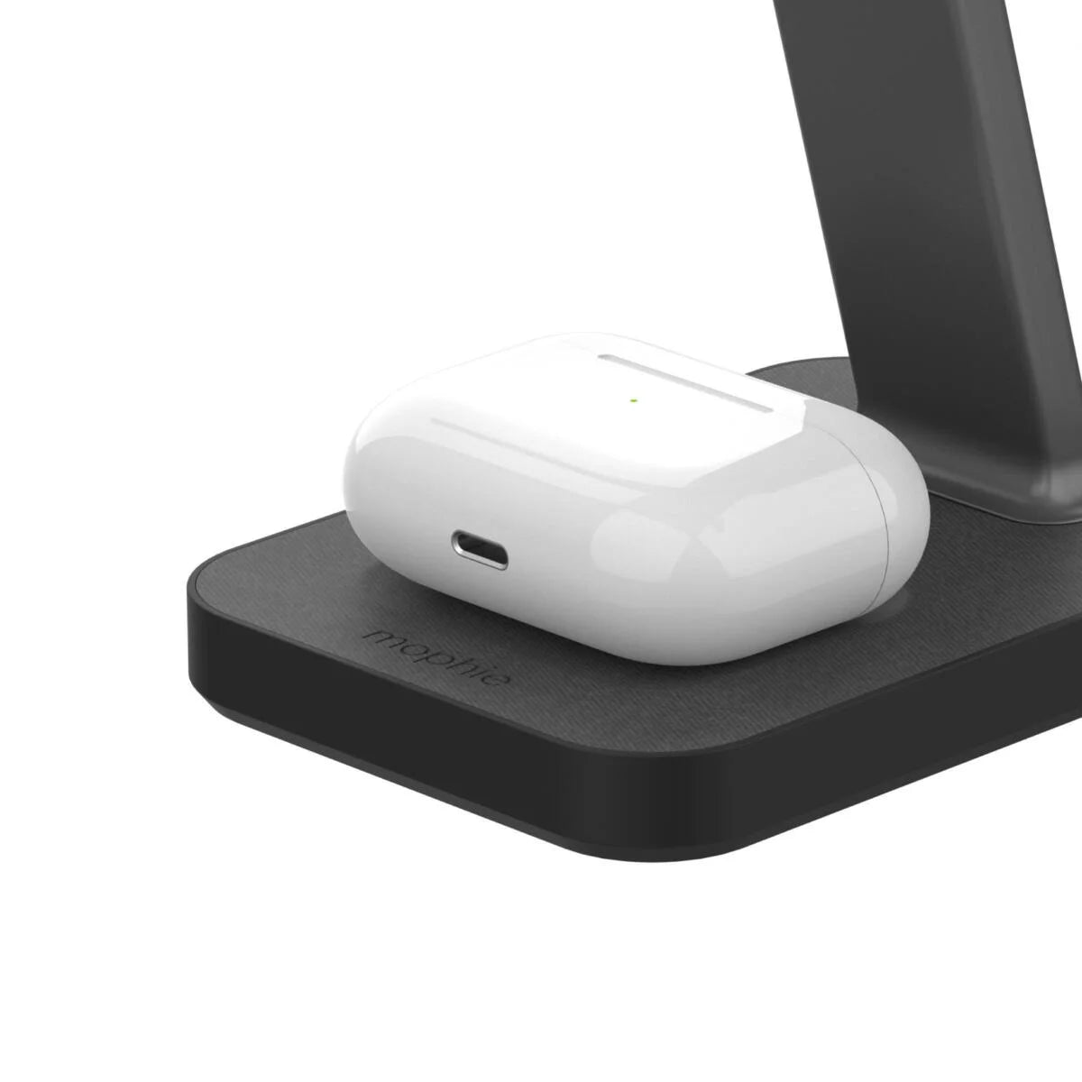Mophie Snap+ 2 in 1 Charge Stand & Pad Οικιακός Μαγνητικός ταχυφορτιστής ισχύος 15W σε χρώμα γκρι