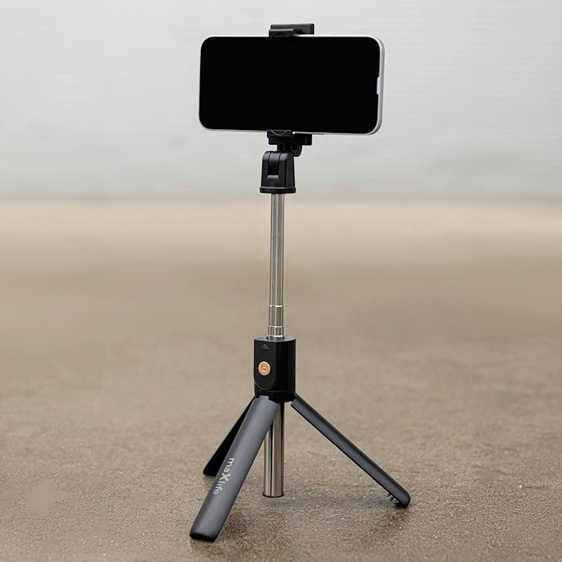 Maxlife Bluetooth selfie stick tripod MXST-100 black